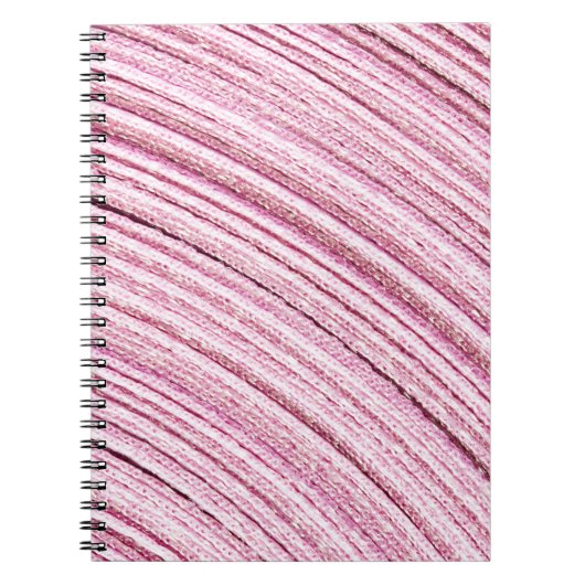 Roze lintmacro notitieboek (Voorkant)
