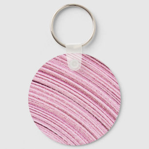 Roze lintmacro sleutelhanger