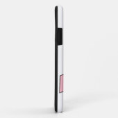 Roze linttekening Case-Mate iPhone case (Achterkant/rechts)