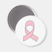 Roze linttekening magneet (Voorkant / Achterkant)