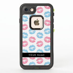 Roze lippen, blauwe lippen, kus, Jouw naam, person
