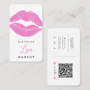Roze Lippen Lipstick Lip Stain Make-up Sociale Med Visitekaartje