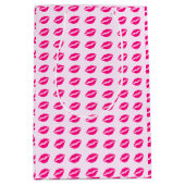 Roze Lippenprint Cadeautas (Voorkant)
