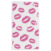 Roze lips Kisses Makeup Artist Beauty Salon Klein Cadeauzakje (Achterkant)