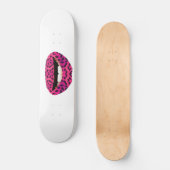 Roze lips Skateboard (Voorkant)