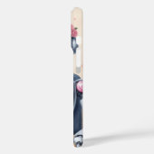 Roze Lipstick Grace AI Robot Girly Tech Case-Mate iPhone Case (Achterkant / Links)