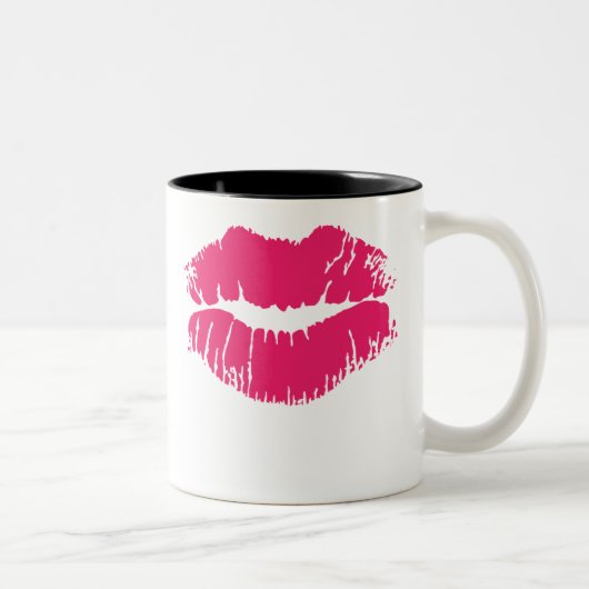 Roze lipstick Mok (Rechts)