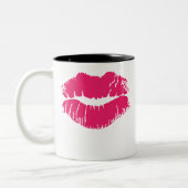 Roze lipstick Mok (Links)