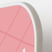 Roze Live Love Pickleball Persoonlijk Paddle (Links Detail)