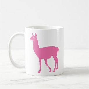 Roze Llama Koffiemok