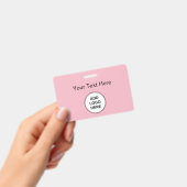 Roze Logo badges (Handheld)