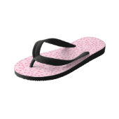 Roze Lollipop Kinder Teenslippers (Schuin)