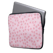 Roze Lollipop Laptop Sleeve (Voorkant Links)