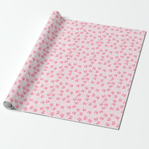 Roze lollipop-opvulpapier cadeaupapier