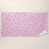 Roze Lollipop Strandlaken (Voorkant)