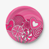 Roze lolly Bord (Voorkant)