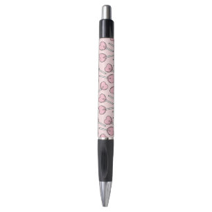 Roze Lolly's, Hart Lolly's, Lolly Stippenpatroon Pen