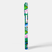 Roze Lotus bloemen op een vijver Case-Mate iPhone Case (Achterkant / Links)