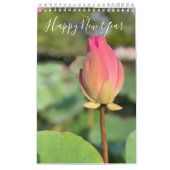 Roze Lotus Calendar Kalender (Hoes)