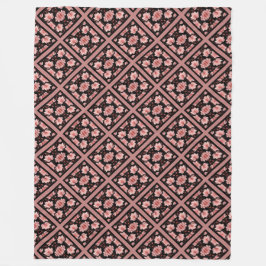 Roze Lotus Classic Fleece Deken