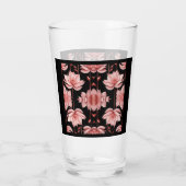 Roze Lotus Classic Glas (Achterkant)