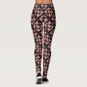 Roze Lotus Classic Leggings (Achterkant)