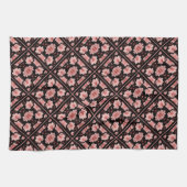 Roze Lotus Classic Theedoek (Horizontaal)