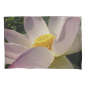 Roze Lotus Flower III Summer Floral Kussensloop (Voorkant)
