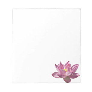 Roze Lotus Flower IV Notitieblok