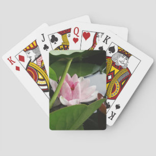Roze Lotus Flower Kaarten