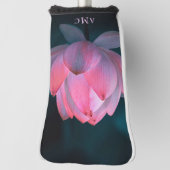 Roze Lotus Monogram Putter Golf Head Hoesje Golfheadcover (Draai 90)