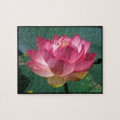 Roze Lotus - Puzzel (Horizontaal)