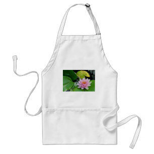 Roze Lotus Standaard Schort