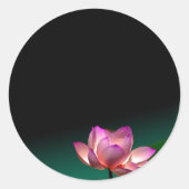 Roze lotus stickers (Voorkant)