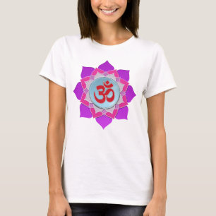 Roze lotus t-shirt