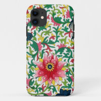 Roze Lotus Tuin Chinoiserie Botanical