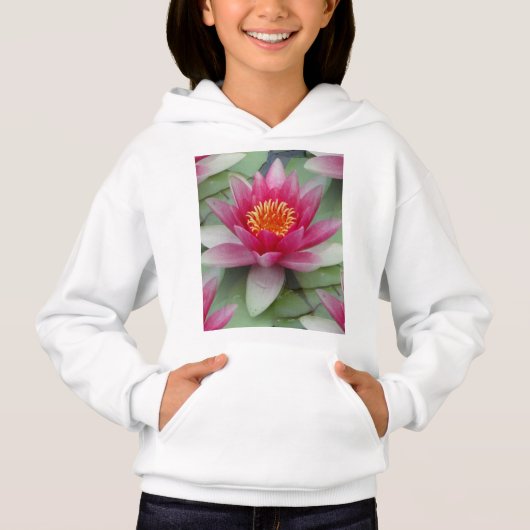 Roze Lotus Water Lily (Voorkant)