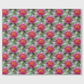 Roze Lotus Water Lily Cadeaupapier (Vlak)