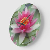 Roze Lotus Water Lily Grote Klok (Hoek)