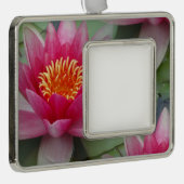 Roze Lotus Water Lily omwoeld Ornament (Rechts)