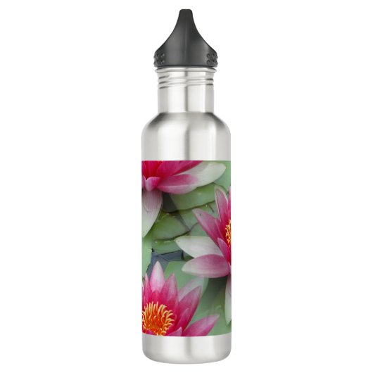 Roze Lotus Water Lily Waterfles (Links)