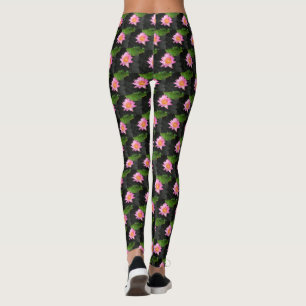 Roze Lotus Waterlily Leggings