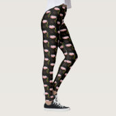 Roze Lotus Waterlily Leggings (Rechts)