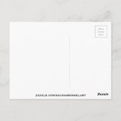 Roze Lotus Zen flower Buddhist Art Briefkaart (Achterkant)