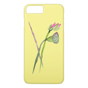 Roze Lotus Zen flower Buddhist Art iPhone 8 Plus / 7 Plus Hoesje
