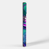 Roze lotusventilatorportret Case-Mate iPhone case (Achterkant / Rechts)