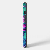 Roze lotusventilatorportret Case-Mate iPhone case (Achterkant / Links)