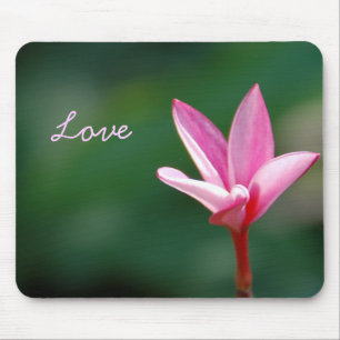 Roze Love Mousepad Muismat