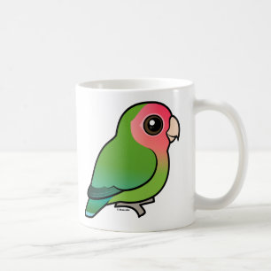 Roze Lovebird Koffiemok