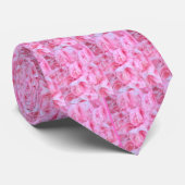 Roze Lover_ Stropdas (Opgerold)